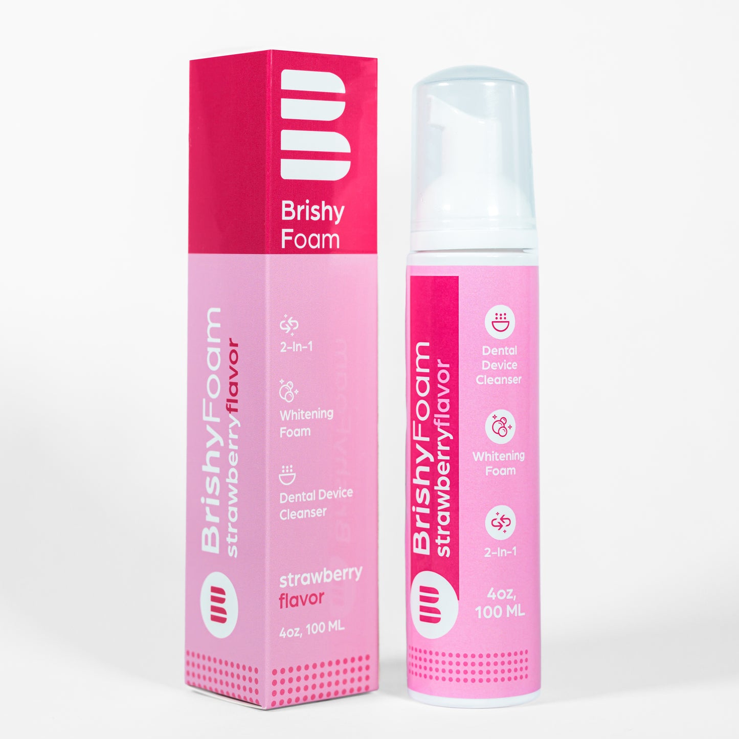 BrishyFoam – Invisalign Cleaner & Retainer Cleaning Foam