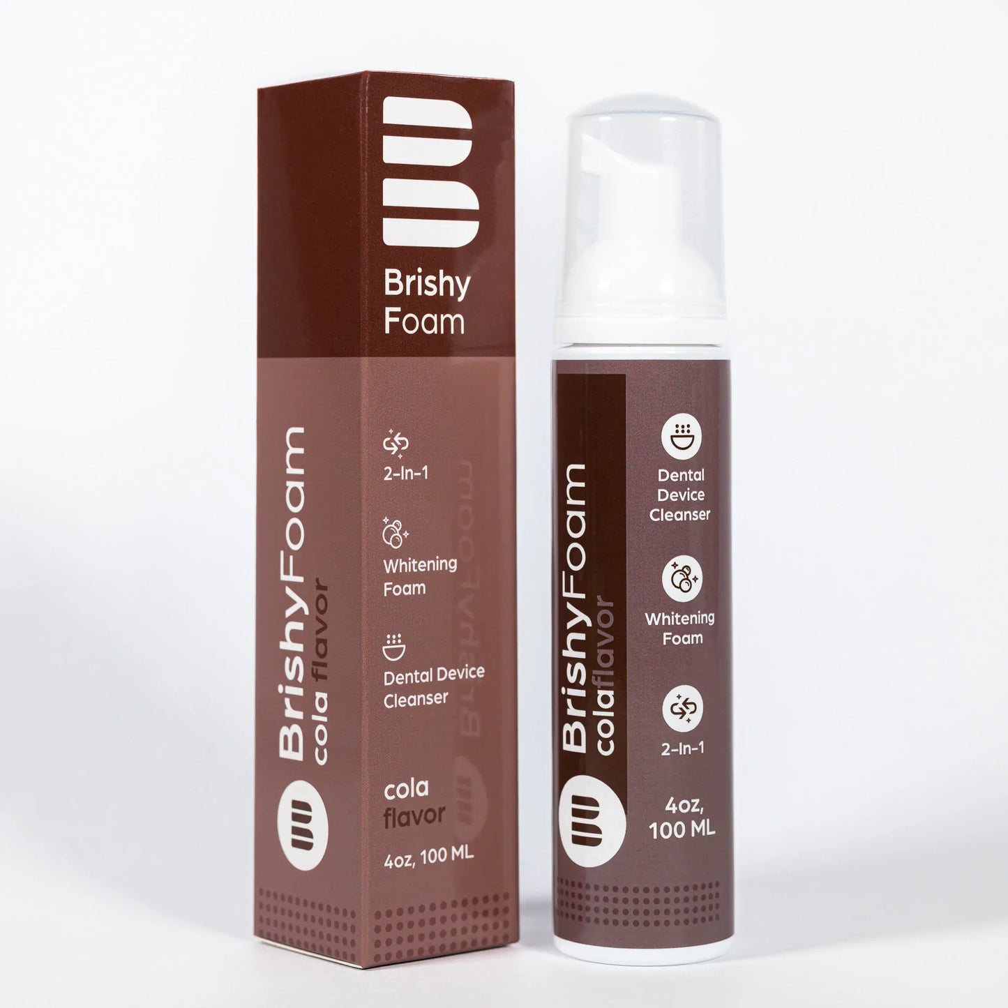BrishyFoam – Invisalign Cleaner & Retainer Cleaning Foam