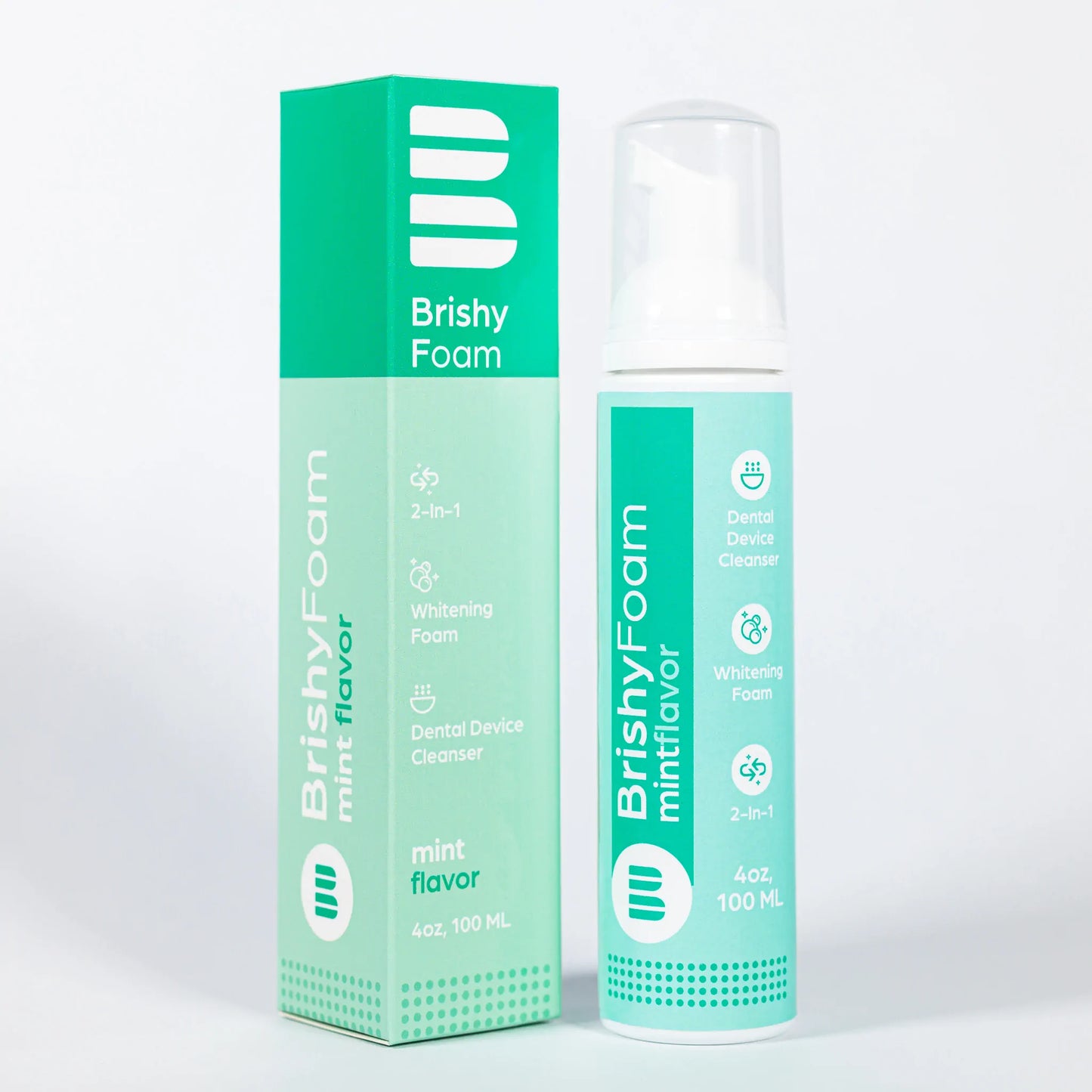 BrishyFoam – Invisalign Cleaner & Retainer Cleaning Foam