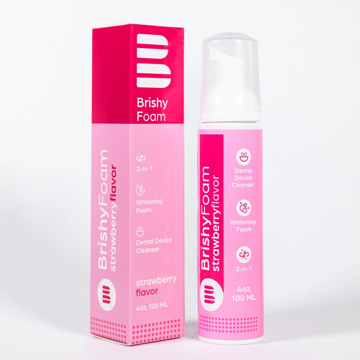 BrishyFoam – Invisalign Cleaner & Retainer Cleaning Foam