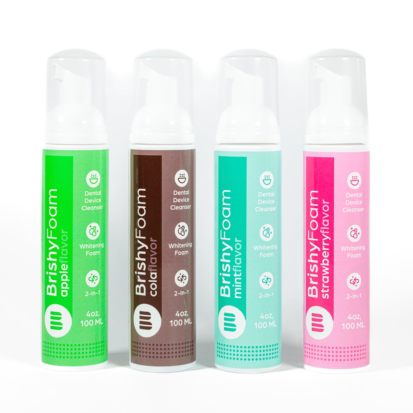 BrishyFoam – Invisalign Cleaner & Retainer Cleaning Foam