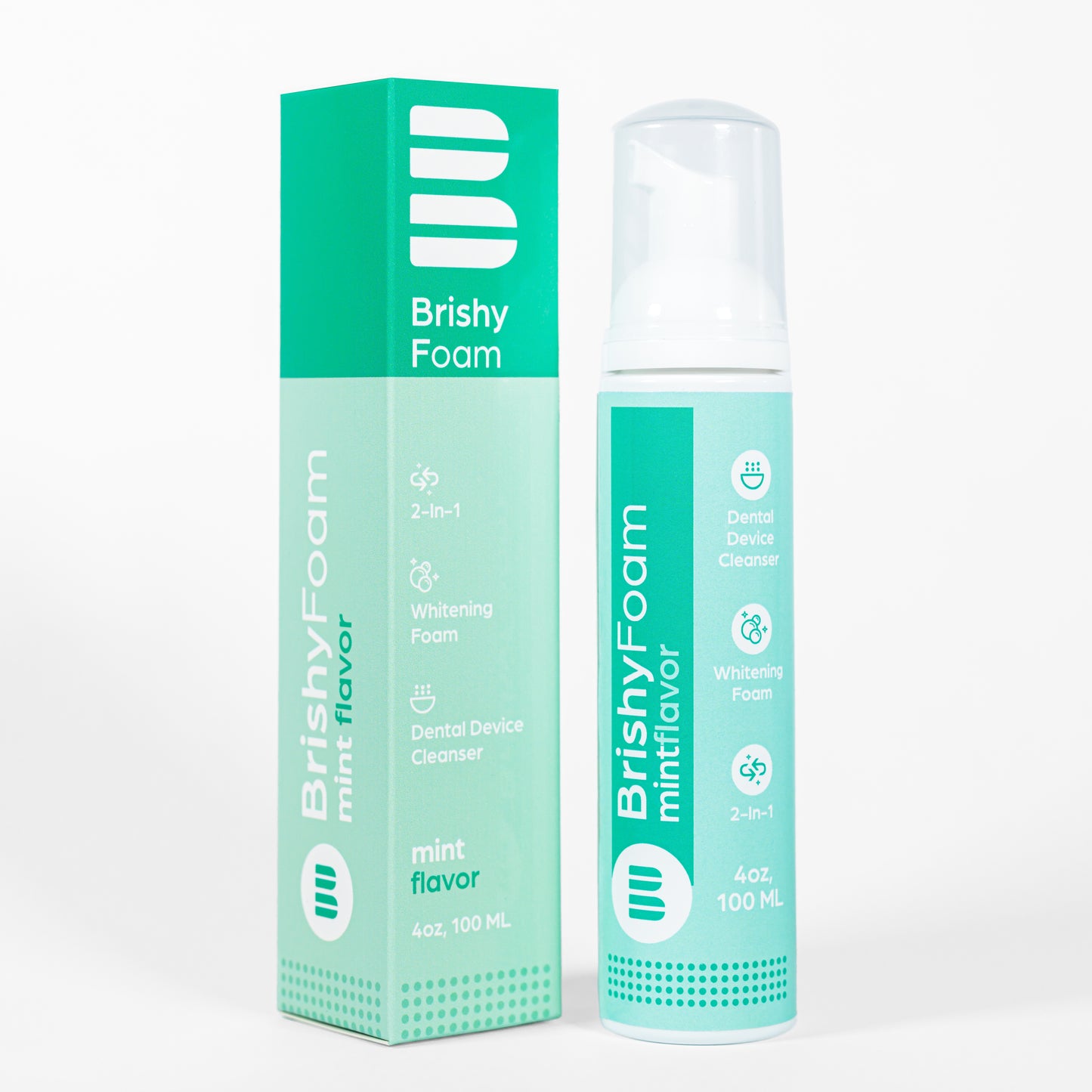 BrishyFoam – Invisalign Cleaner & Retainer Cleaning Foam