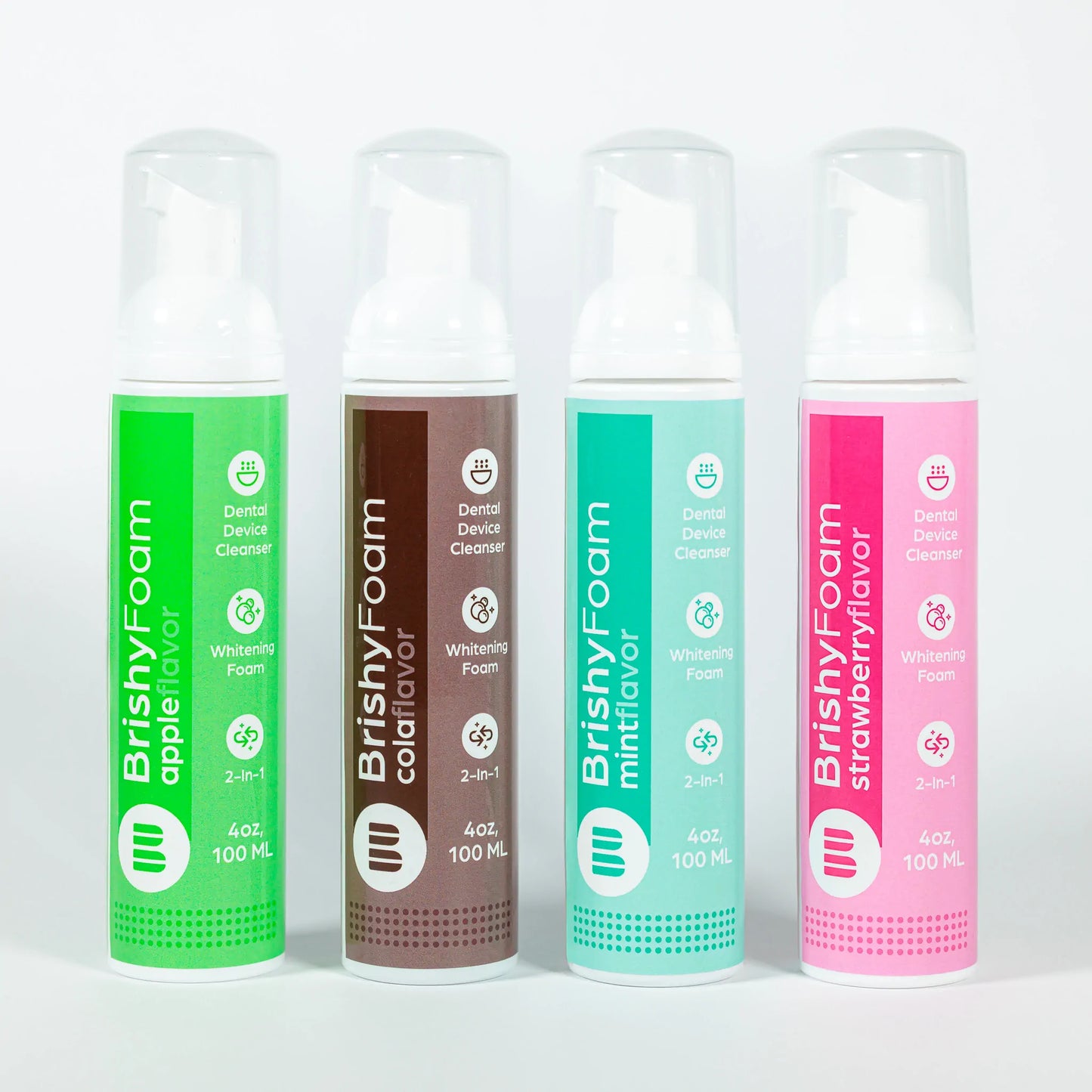BrishyFoam – Invisalign Cleaner & Retainer Cleaning Foam